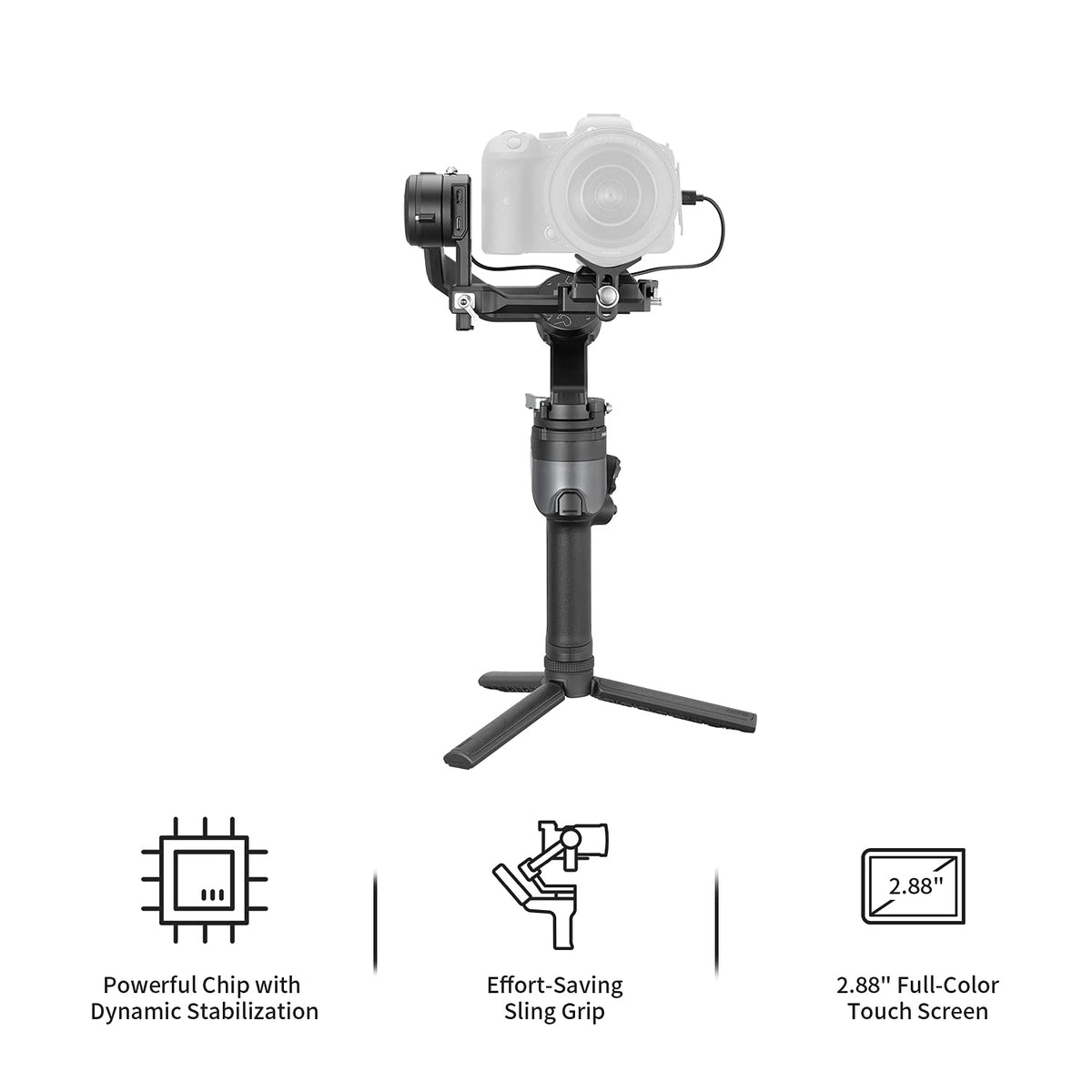 3-Axis Gimbal Stabilizer for DSLR and Mirrorless Camera U954
