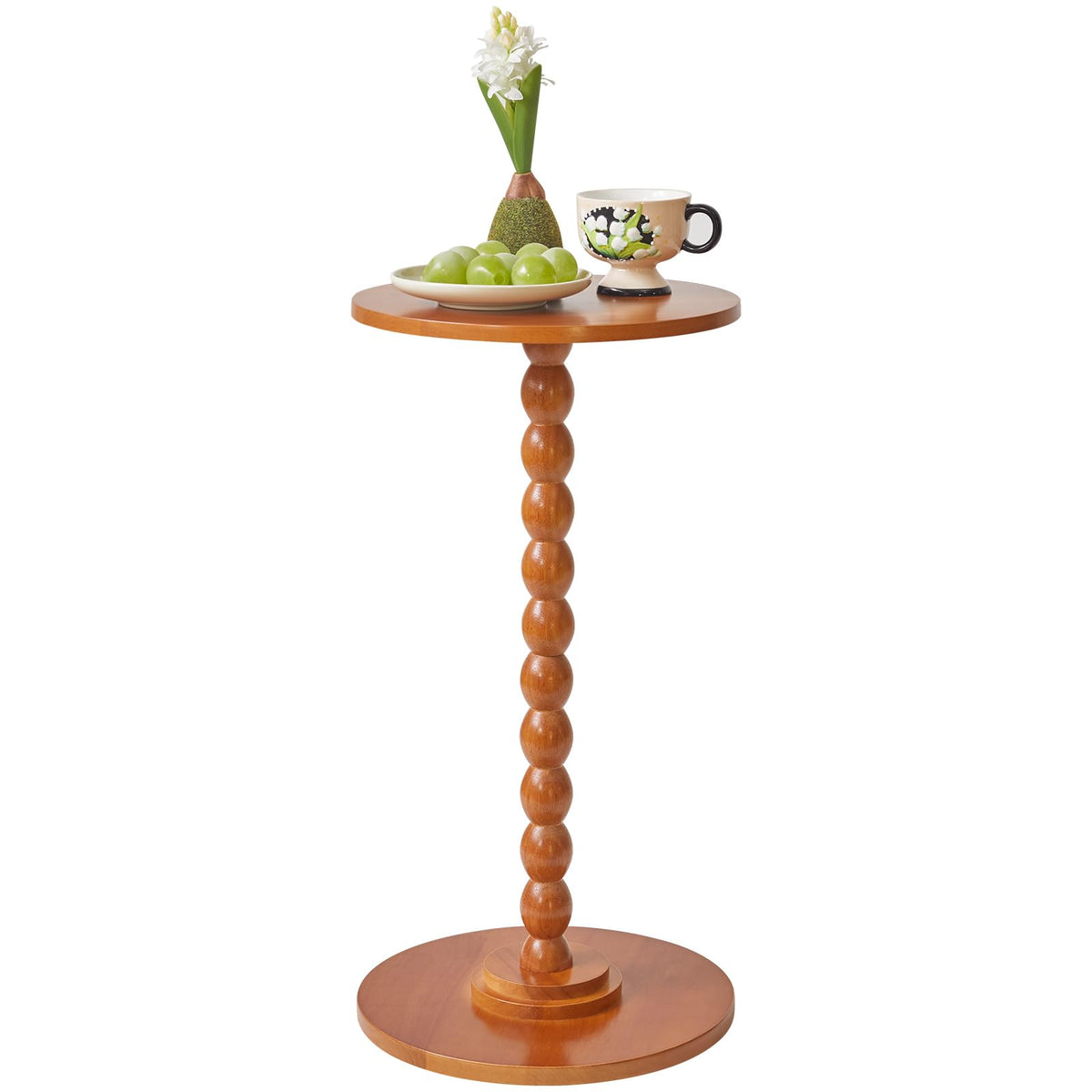 Round Wood Side Table B303
