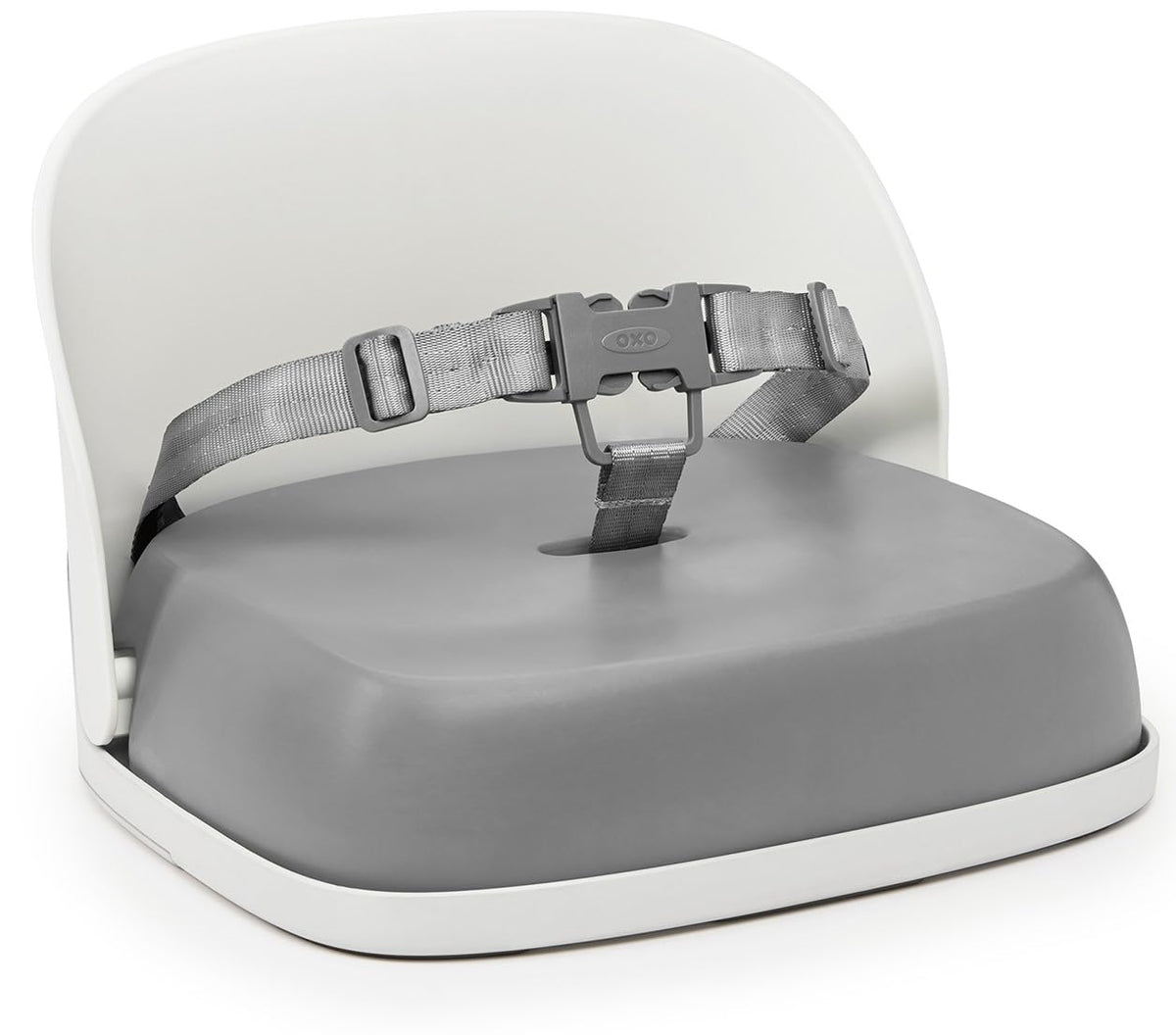 Gray Toddler Booster Seat with Straps W1023
