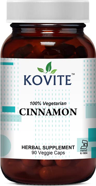 Organic Cinnamon 1000 mg 90 Vegetable Capsules X8863