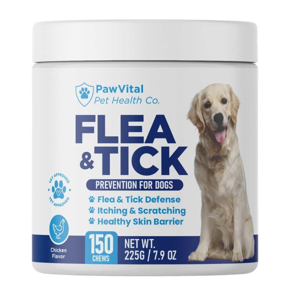 Flea and Tick Prevention for Dogs Chewables 150 Soft Chews Chicken Flavor A8235