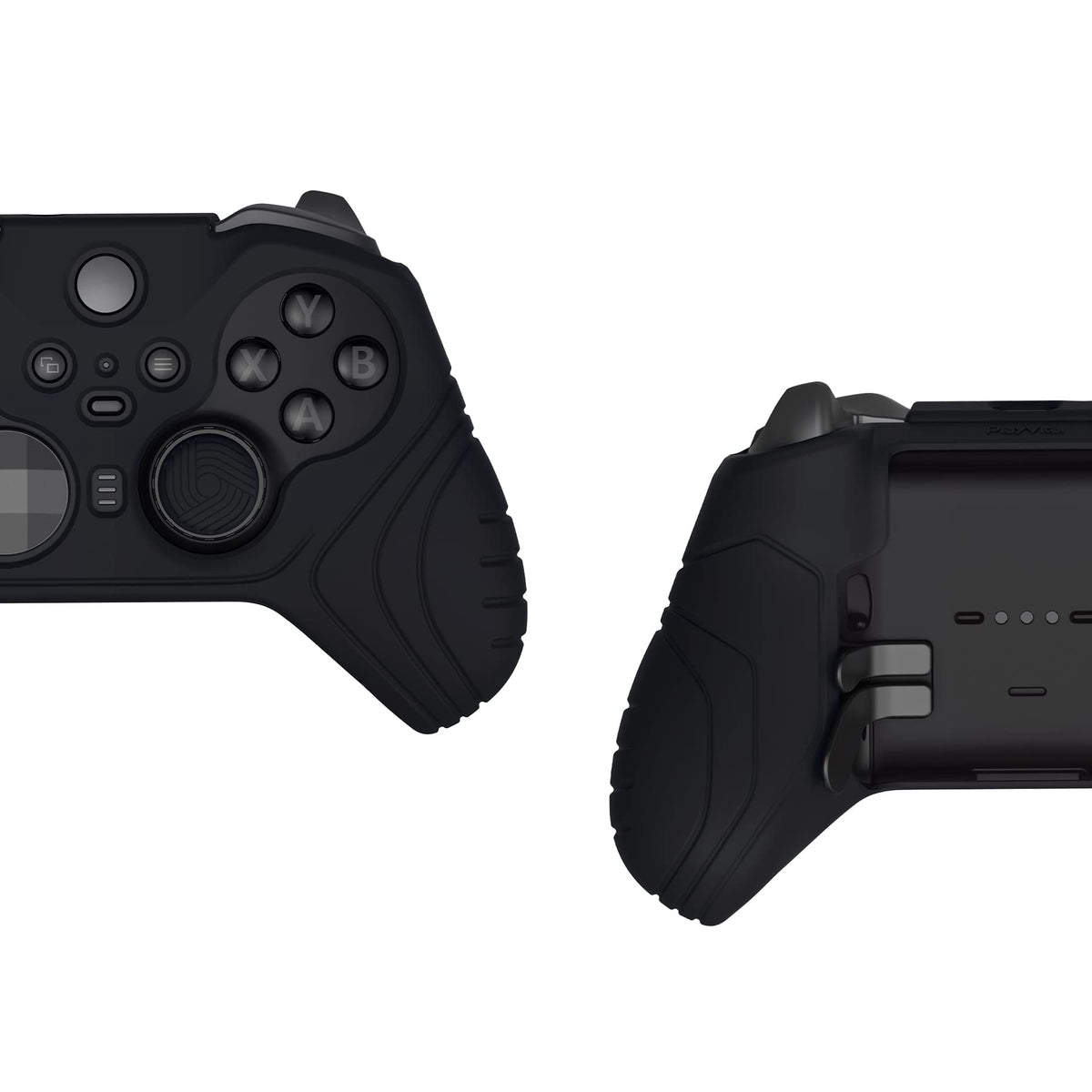 Anti Slip Silicone Case Cover for Xbox Elite Wireless Controller Series 2 with Thumb Grip Caps - Black K8450