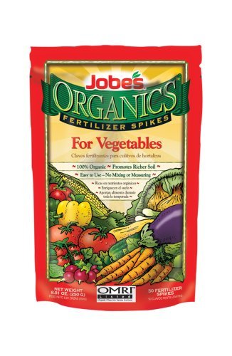 Organics Vegetable Fertilizer Spikes 50 Pack B86405