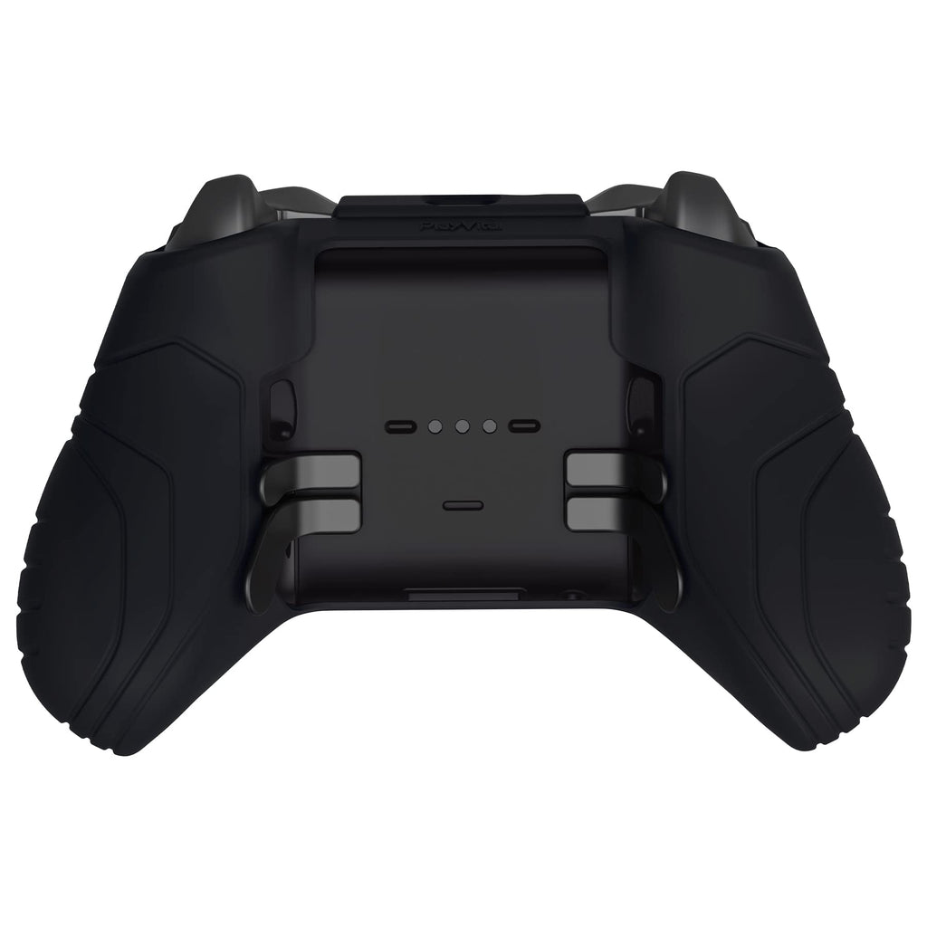 Anti Slip Silicone Case Cover for Xbox Elite Wireless Controller Series 2 with Thumb Grip Caps - Black K8450