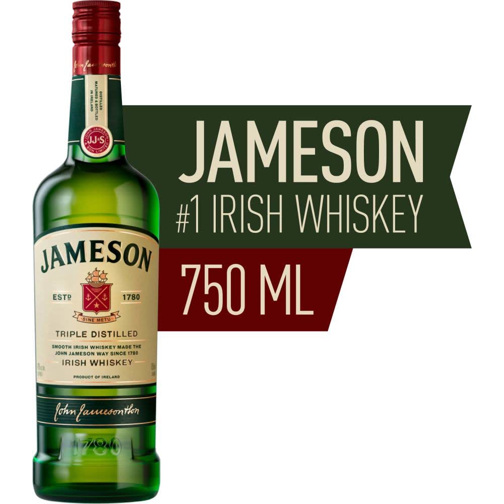 Irish Whiskey 750ml J9171