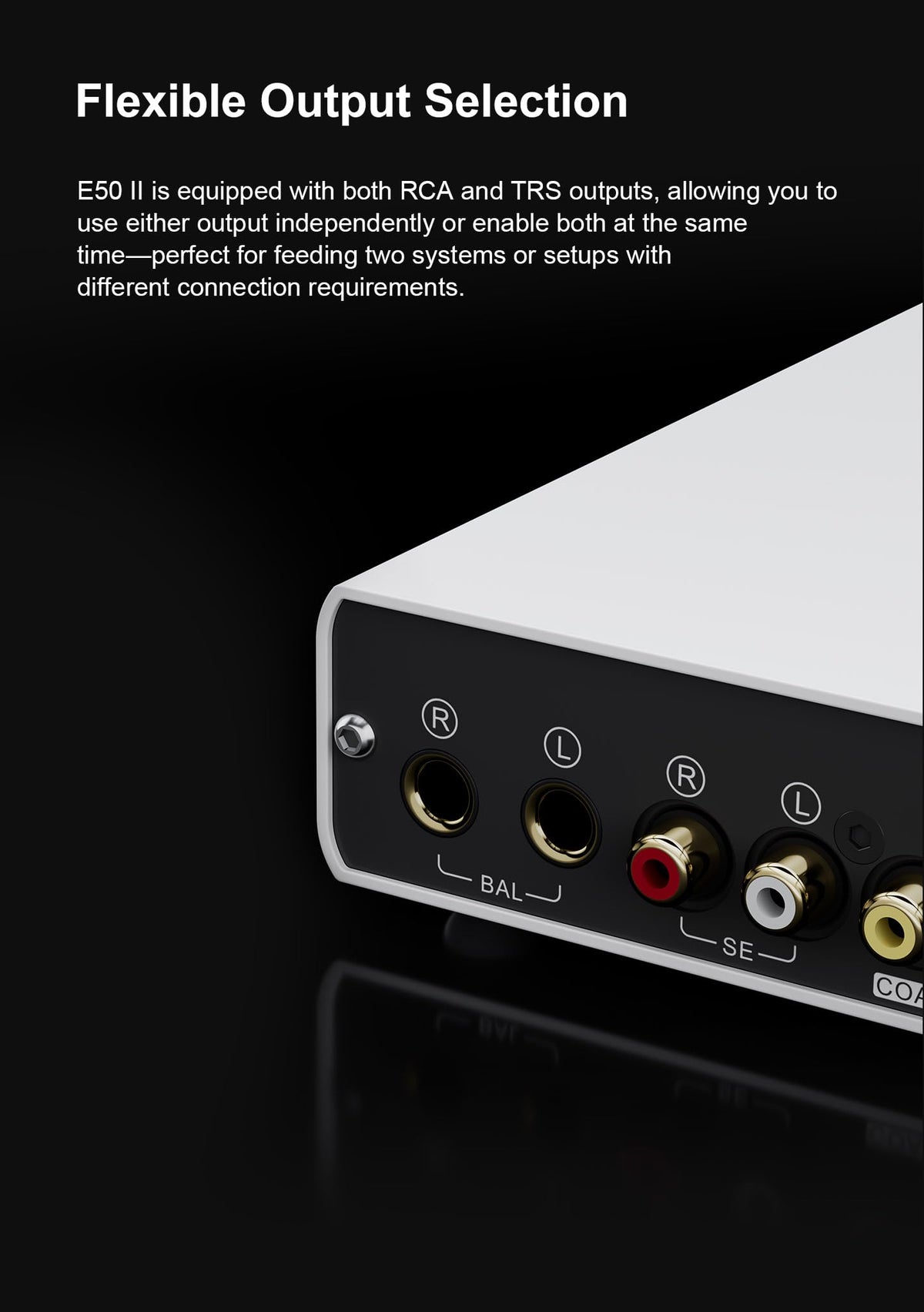 Black Hi-Res Audio DAC with Bluetooth S876