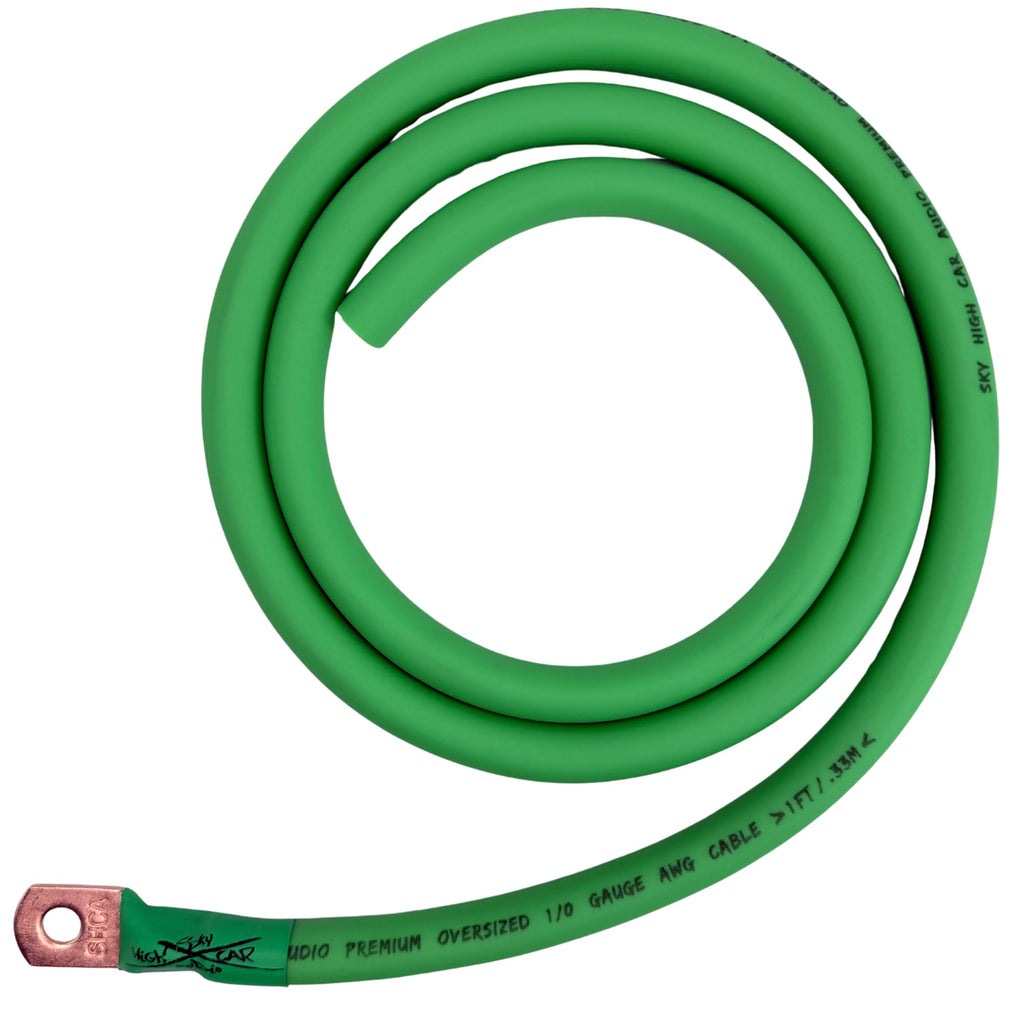 Oversized 1/0 Gauge AWG Electrical Wiring Kit C72773