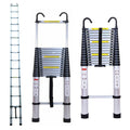 Telescoping Aluminum Ladder 330 Lb Capacity Y35749