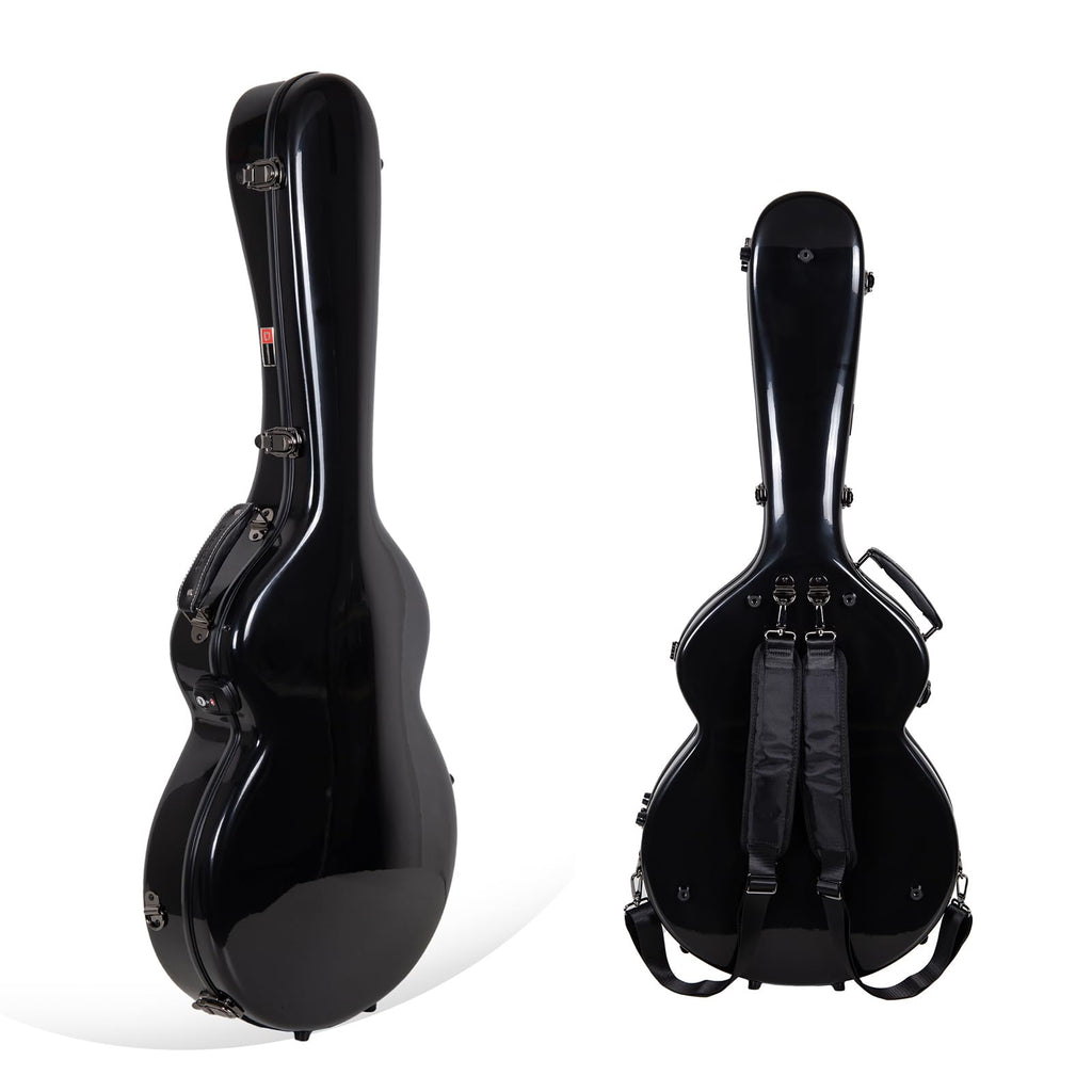 Black Fiberglass Semi-Hollow & Hollowbody Electric Guitar Case Q177467