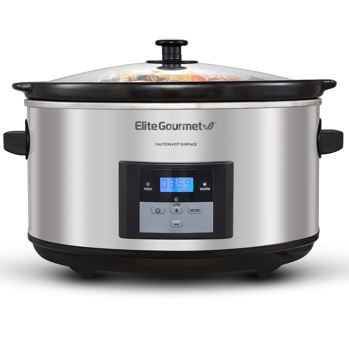 Digital 8.5 Qt Stainless Steel Slow Cooker Z9397