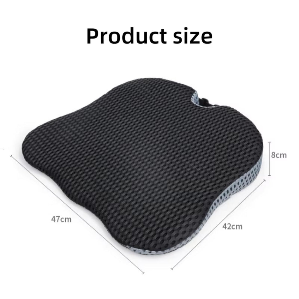 Black Memory Foam Car Seat Booster Cushion Y56618