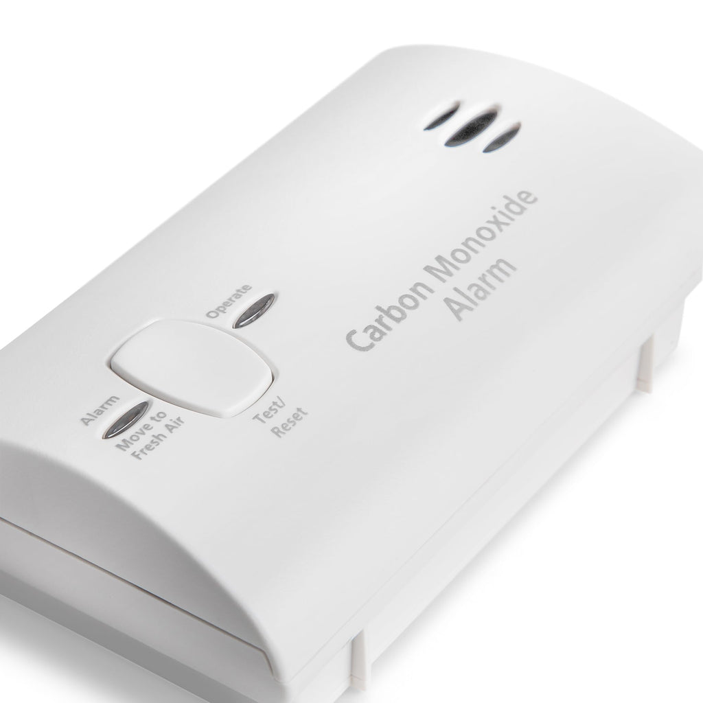 Carbon Monoxide Detector, AA Battery Powered, 85 dB Alarm L8221