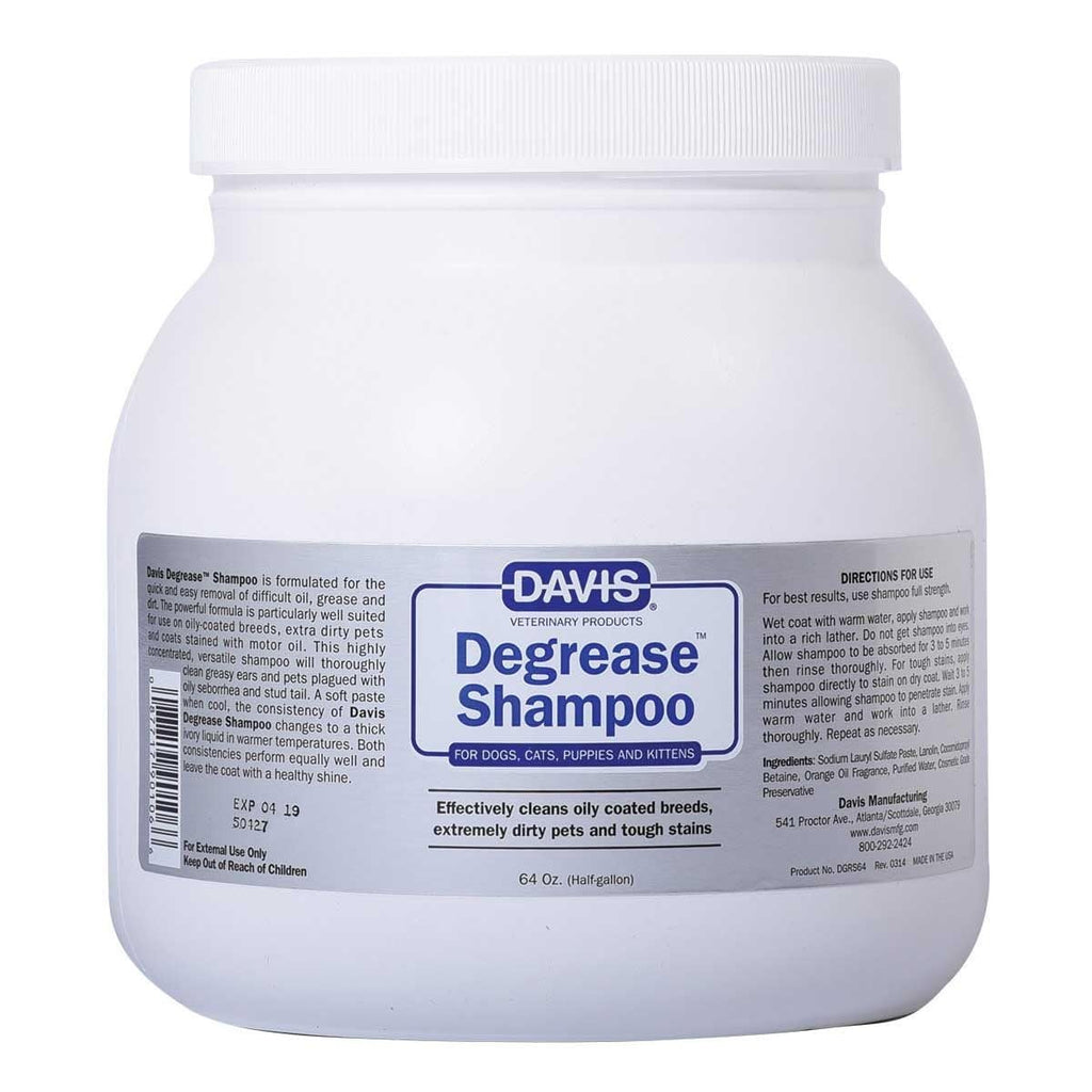 Dog Cat Puppy Kitten DeGreaser Shampoo or Paste 16 oz A321