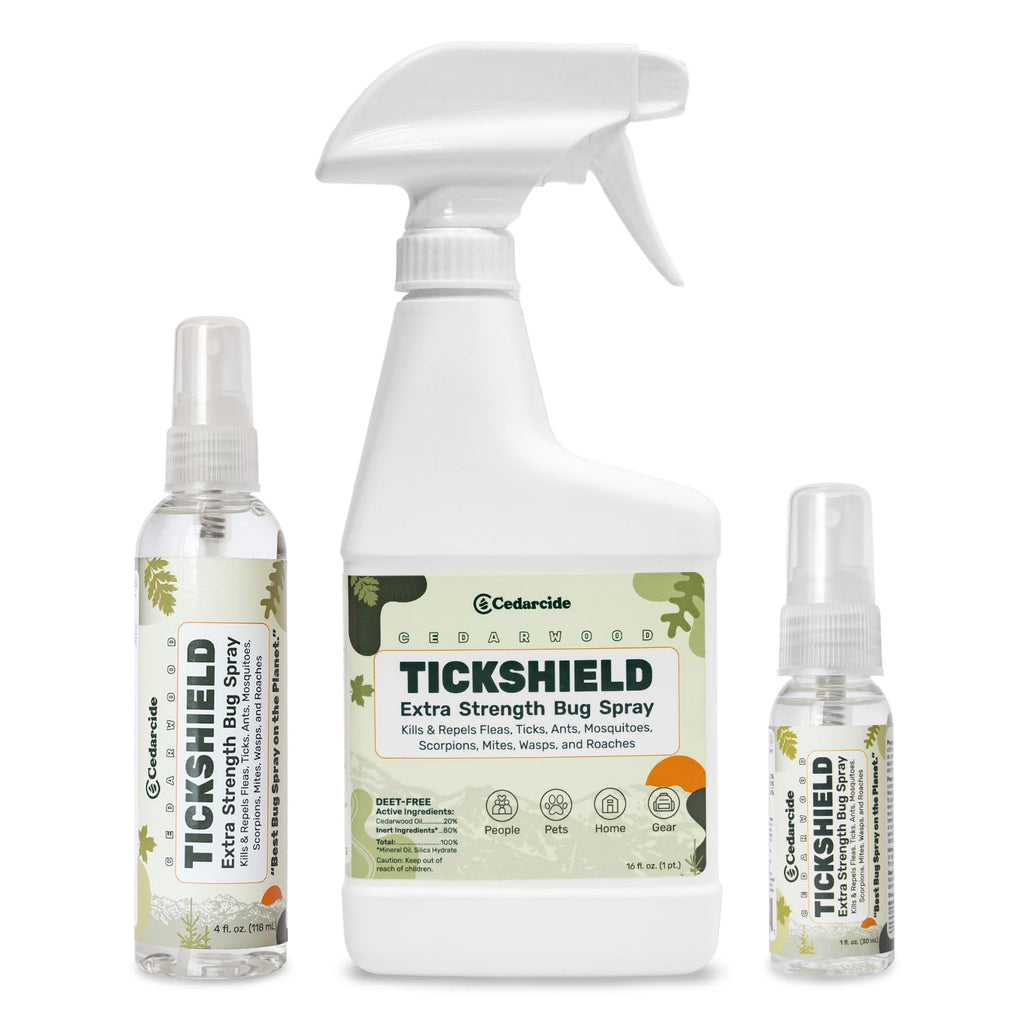 Cedar Oil Spray for Ticks, Fleas, Chiggers & Mosquitoes W5188