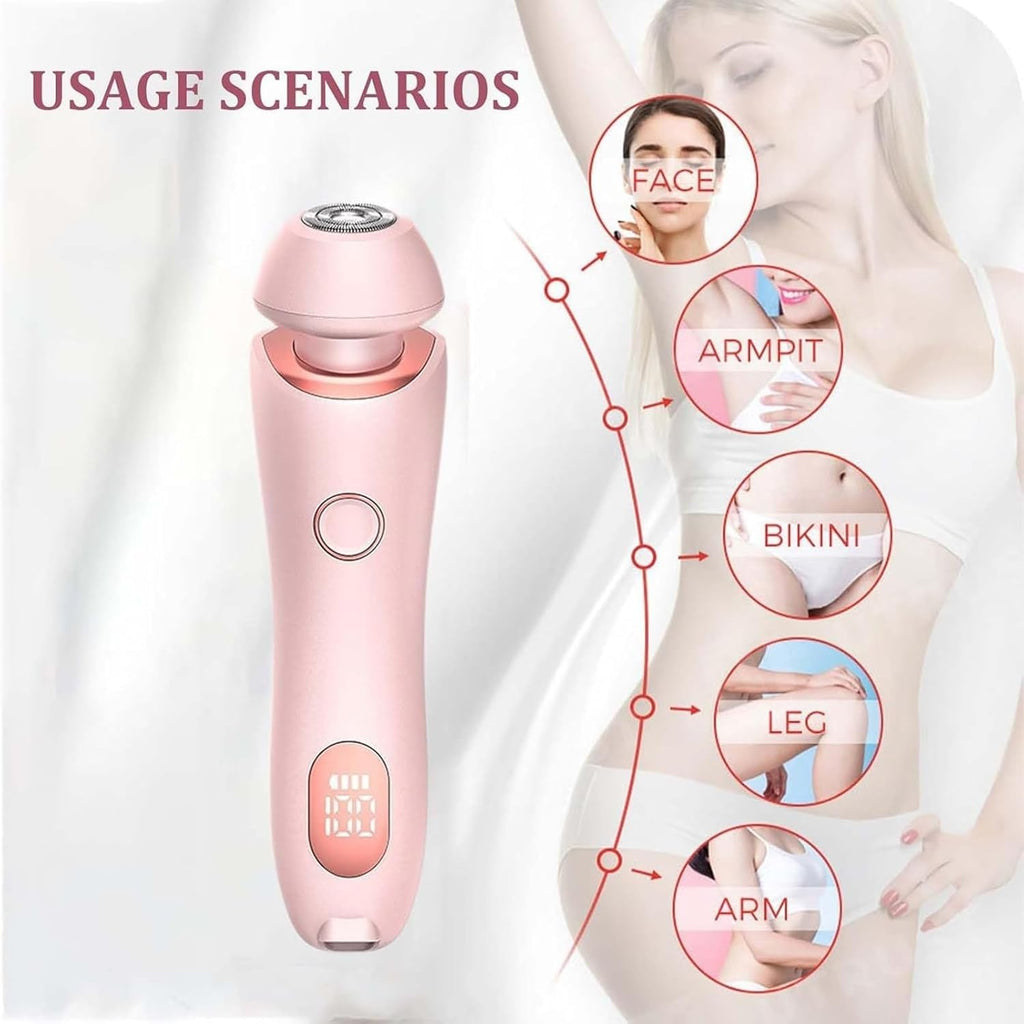 Blue Compact Facial Hair Removal Epilator D1797