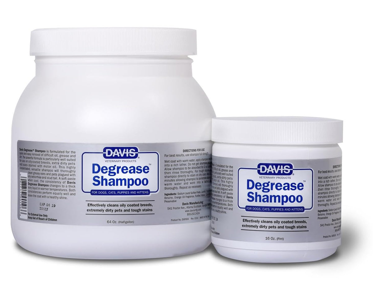 Dog Cat Puppy Kitten DeGreaser Shampoo or Paste 16 oz A321