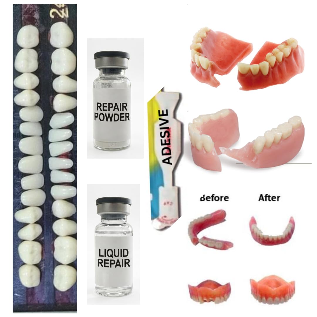 Professional Grade Denture Repair Kit Glue L31735