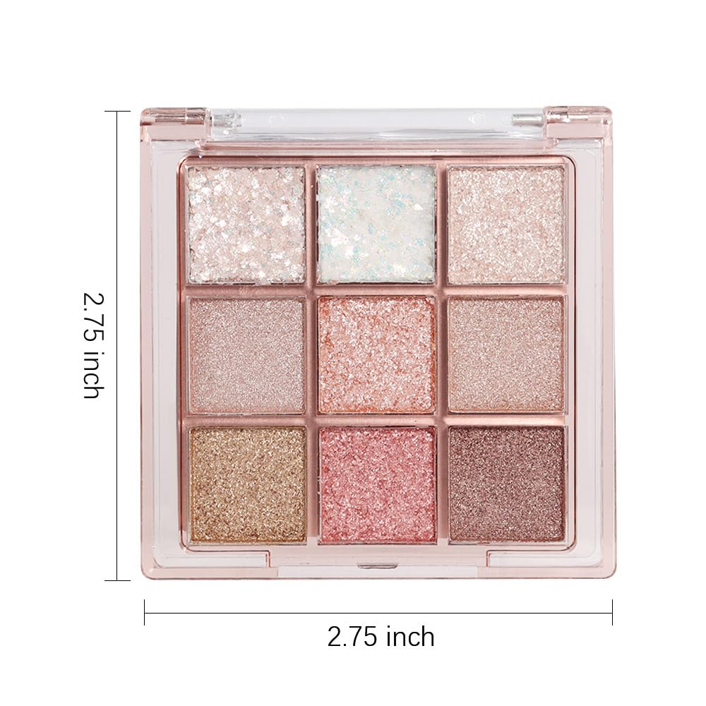 Pink Glitter Eyeshadow Palette S678103