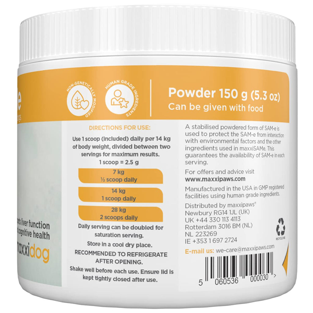 SAM-e for Dogs Liver & Cognitive Support Powder 5.3 oz N2093
