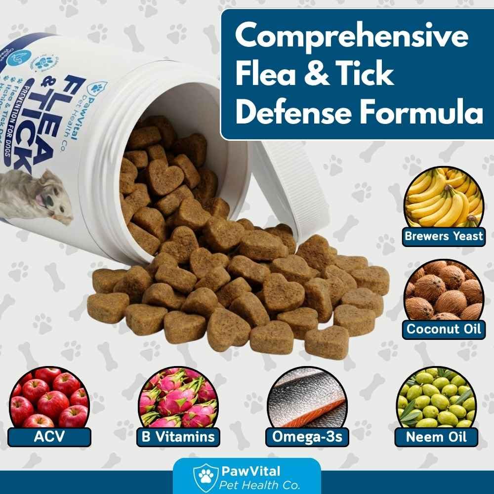 Flea and Tick Prevention for Dogs Chewables 150 Soft Chews Chicken Flavor A8235