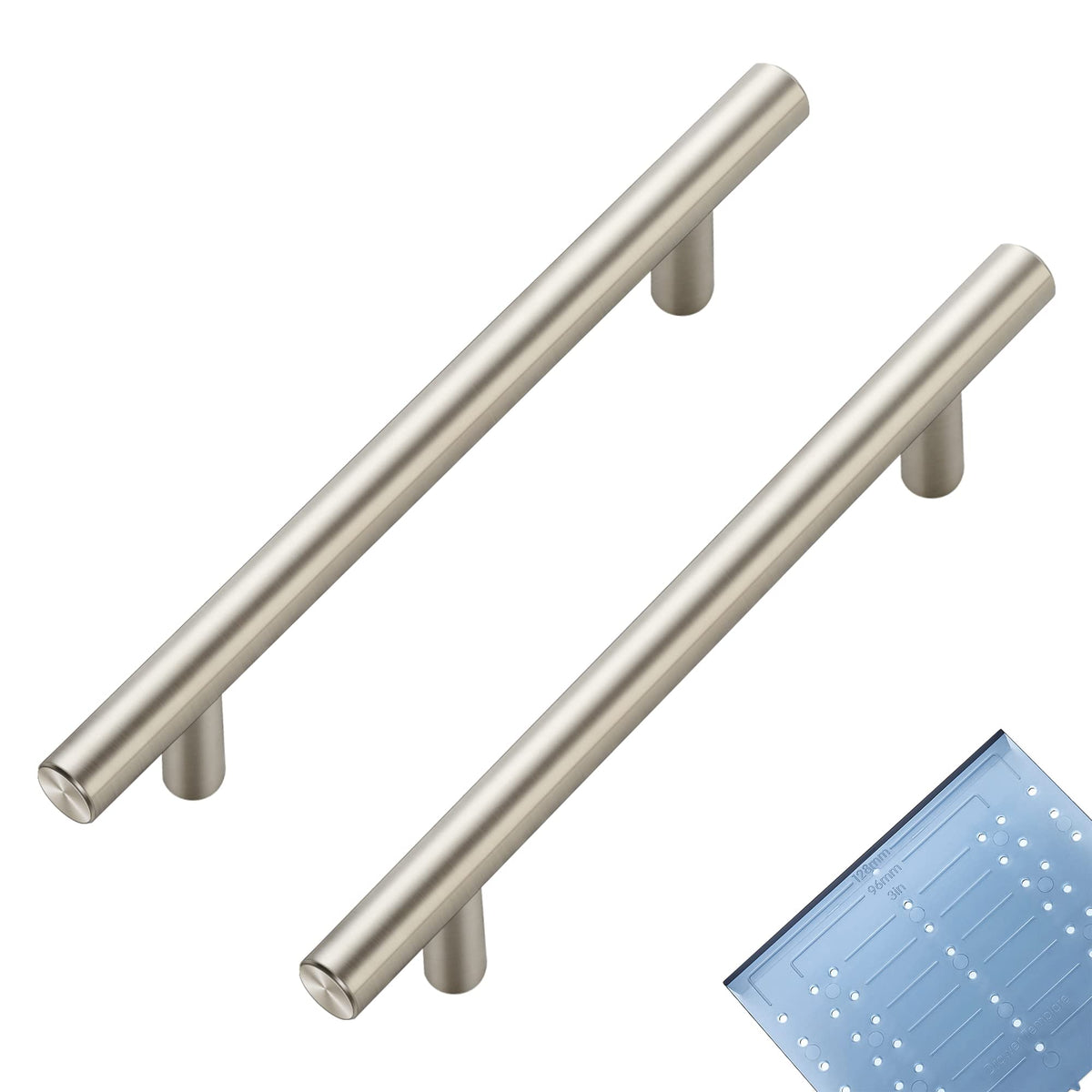 Brushed Nickel 5 Inch 30 Pack Cabinet Pulls G525177
