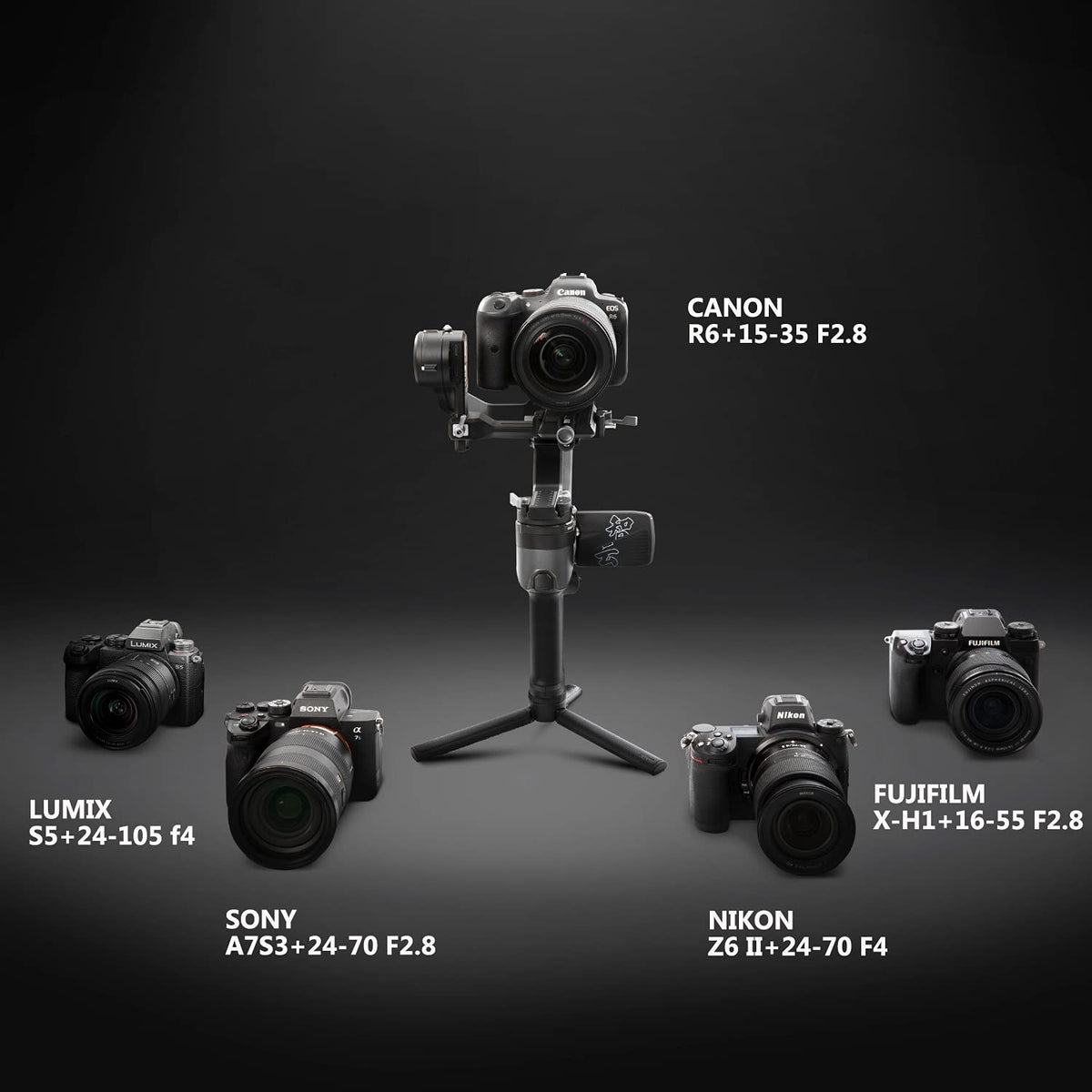 3-Axis Gimbal Stabilizer for DSLR and Mirrorless Camera U954