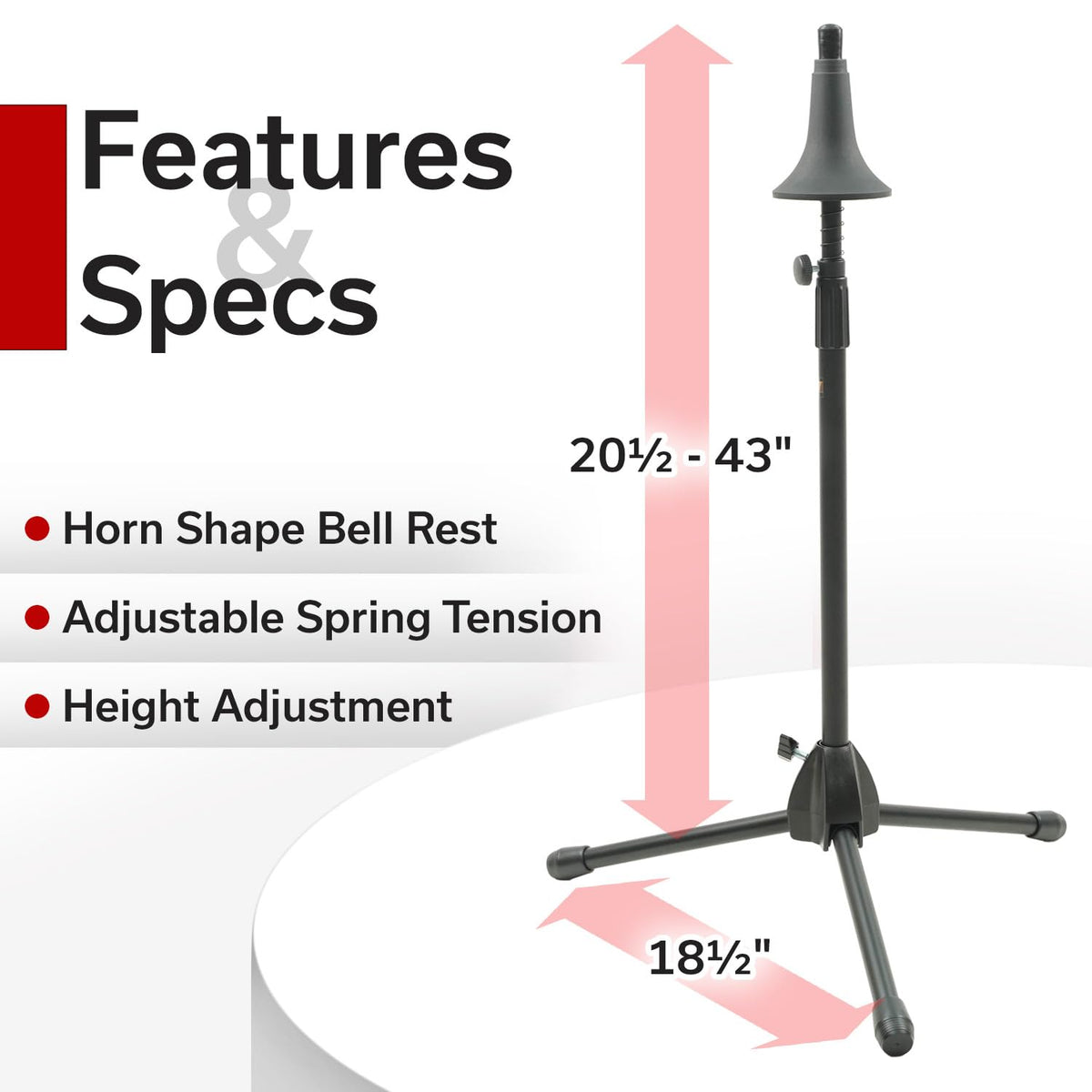 Trombone Stand with Tripod Base M81740