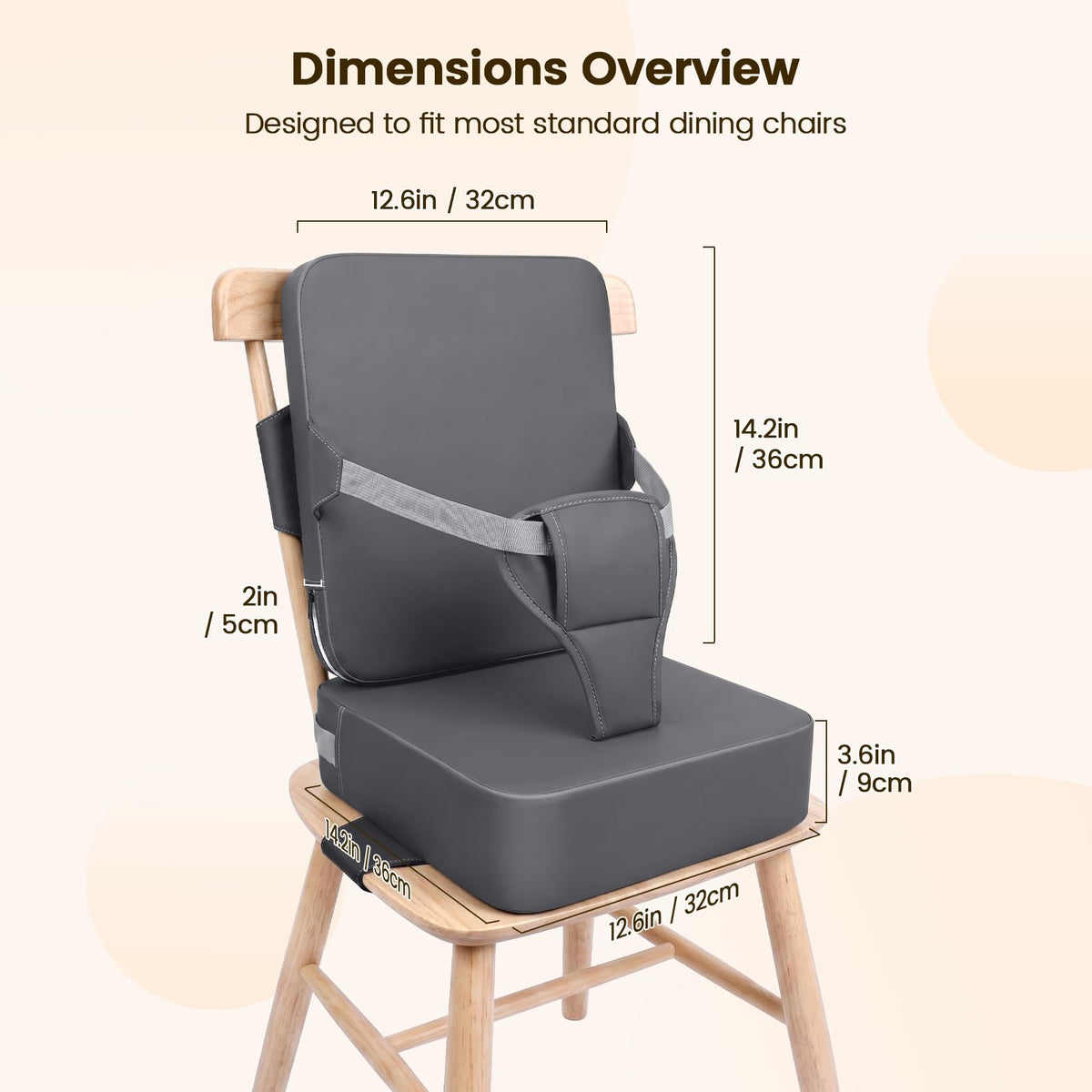 Toddler Booster Seat for Kitchen Chair F59190