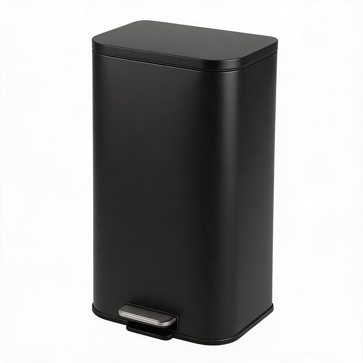 8 gal Stainless Steel Step Trash Can J78602