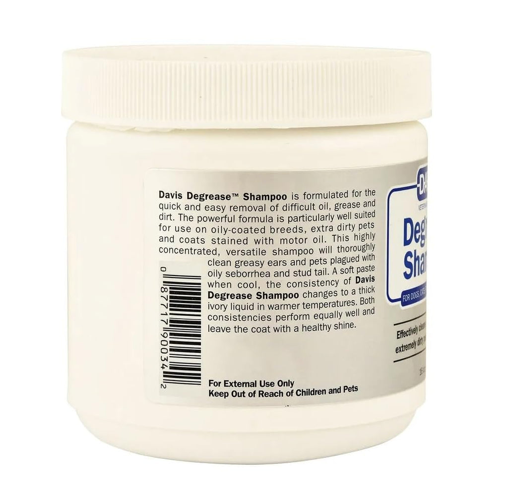 Dog Cat Puppy Kitten DeGreaser Shampoo or Paste 16 oz A321