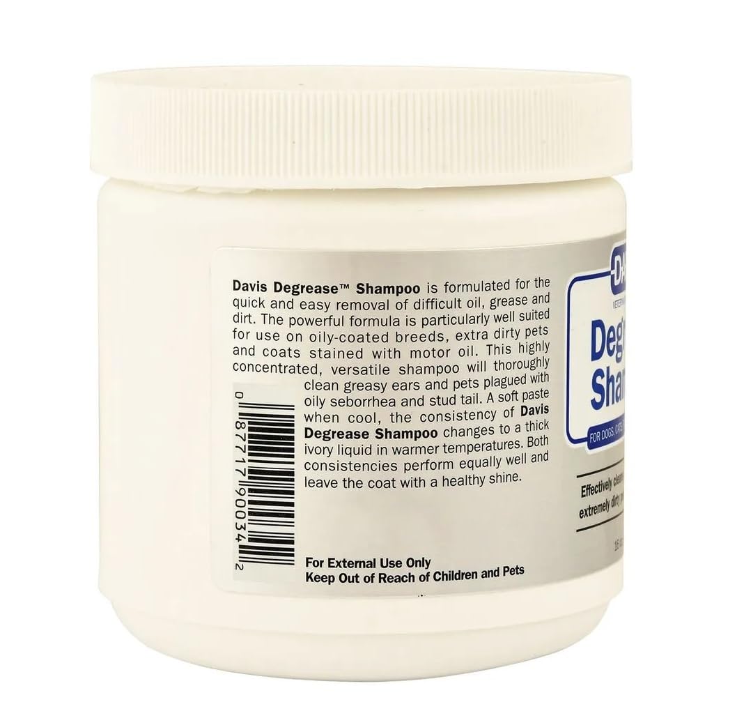 Dog Cat Puppy Kitten DeGreaser Shampoo or Paste 16 oz A321