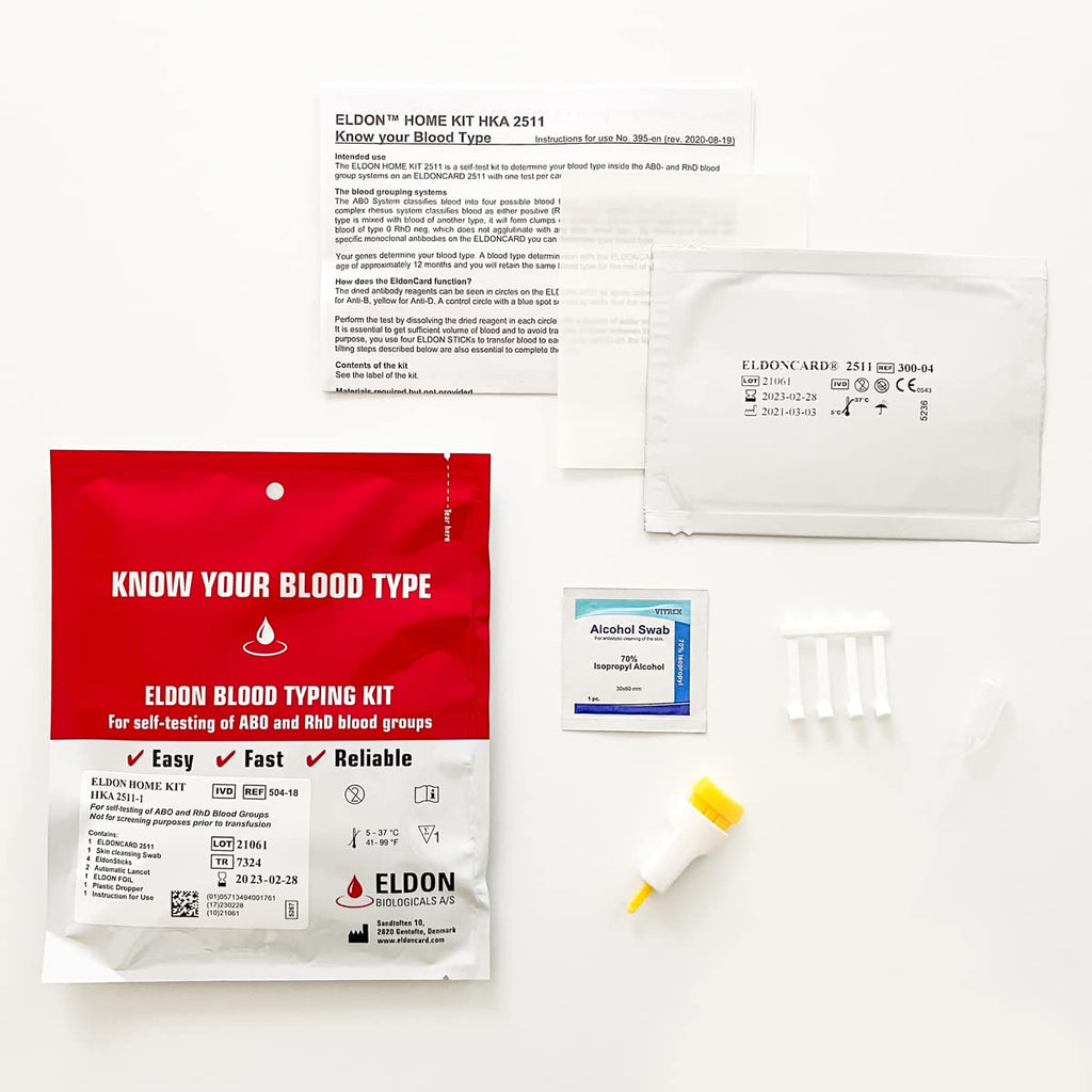 Home Blood Typing Kit L920