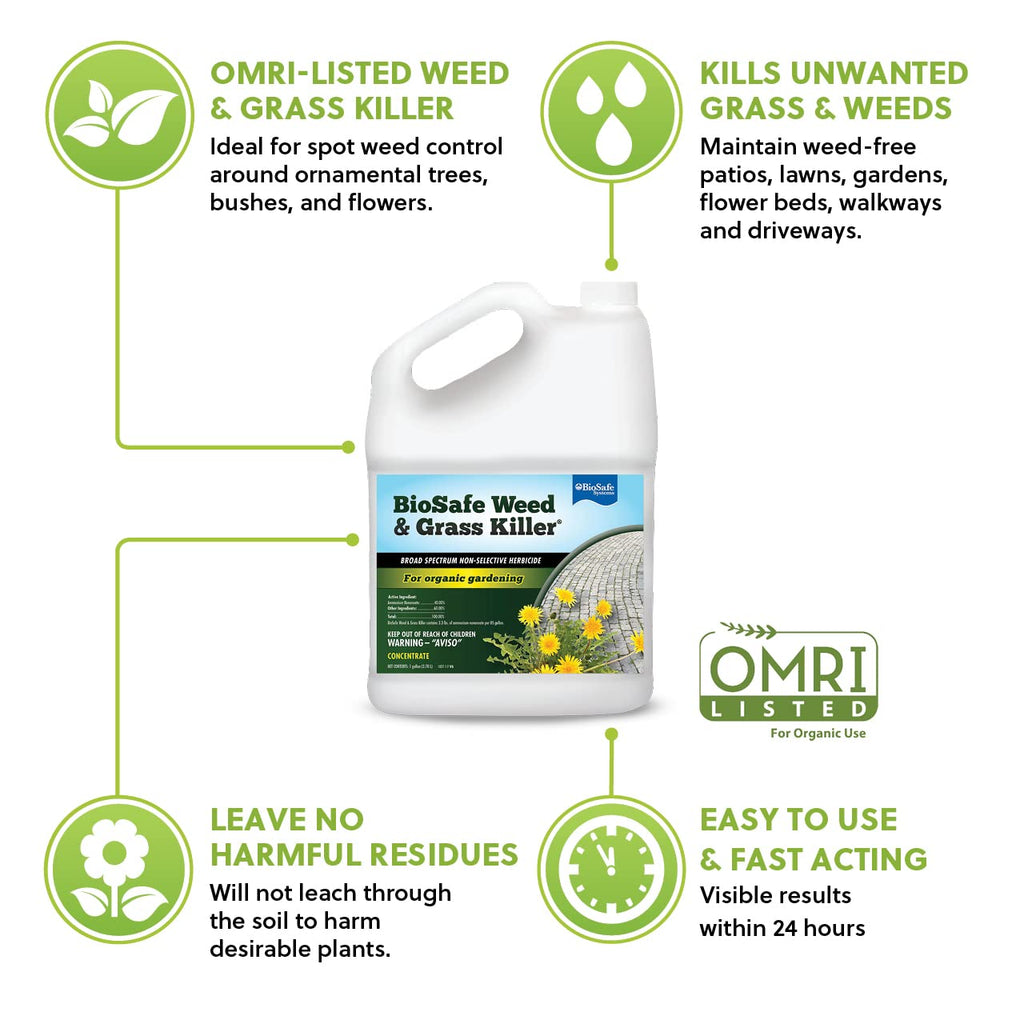 1 Gallon Water Soluble Weed & Grass Killer Concentrate C311279