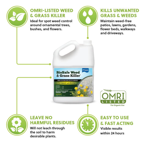 1 Gallon Water Soluble Weed & Grass Killer Concentrate C311279