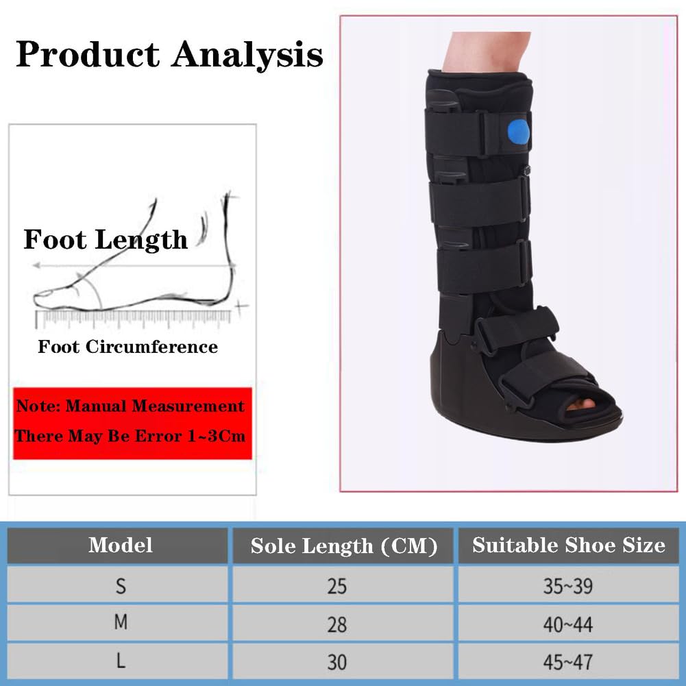 Air Cam Walker Leg Brace Support Walking Boot C21986