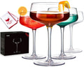 Crystal Coupe Glasses Set of 4, 10 Oz E1606