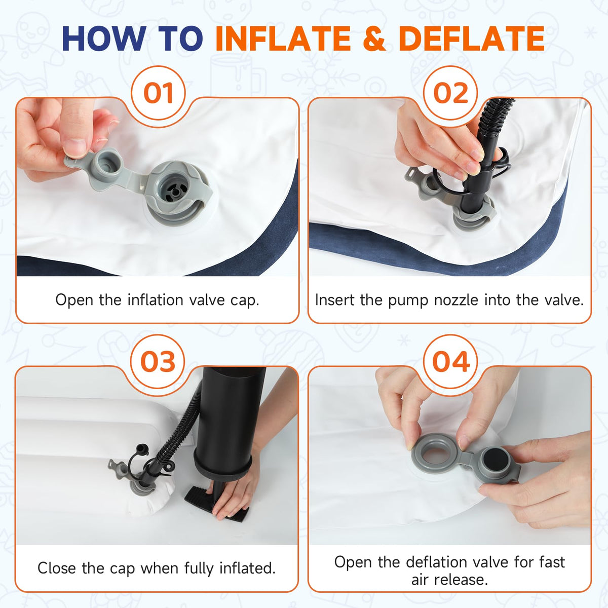 Inflatable Toddler Airplane Bed Q40105