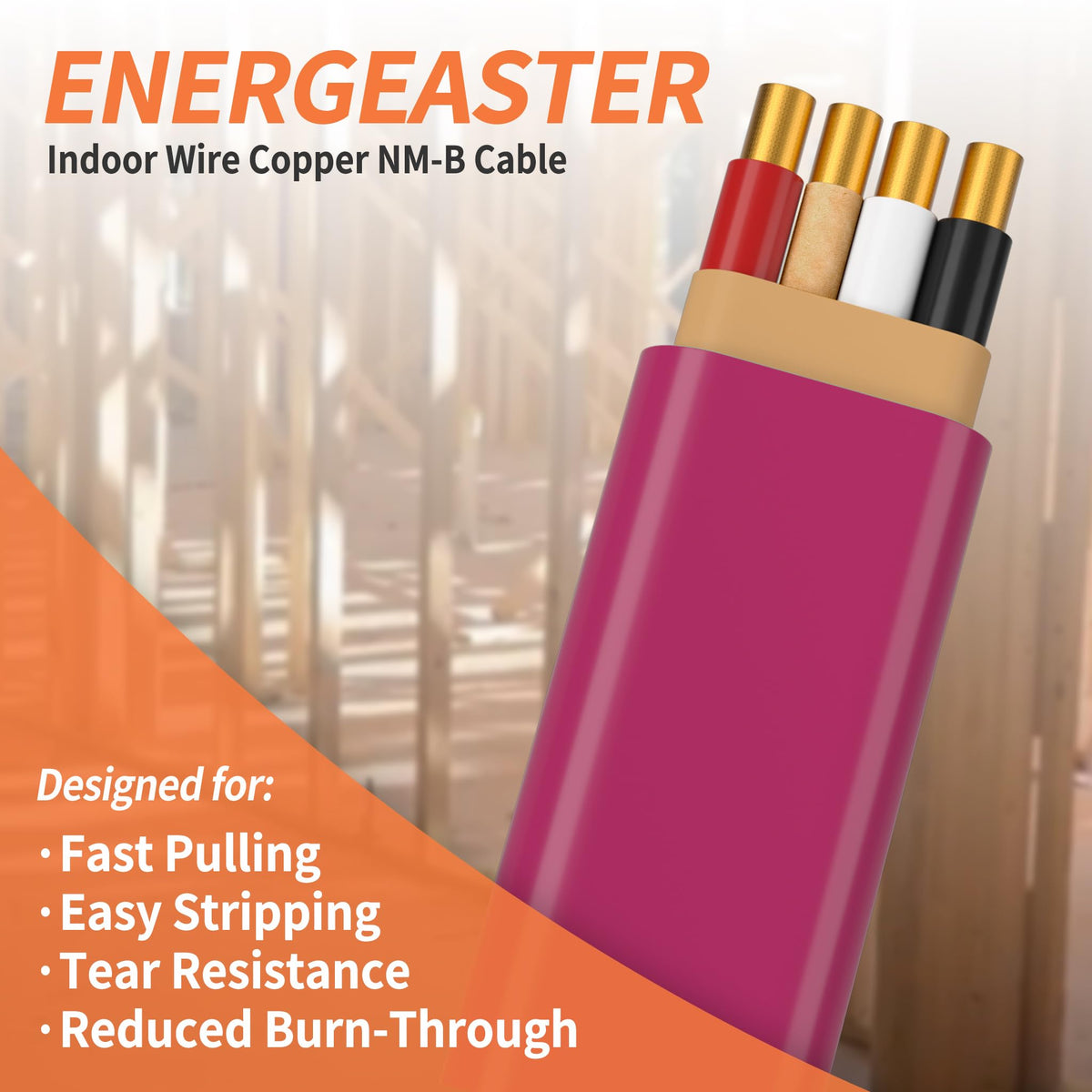 10/3 NM-B Copper Cable with Ground 50FT F458561