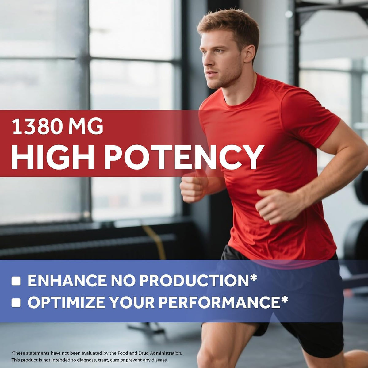 Nitric Oxide Booster 1380 mg 60 Vegan Caps A411