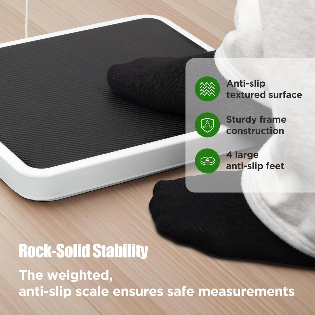660 lb Digital Body Weight Scale with 13.4" x 11.8" Platform V8716