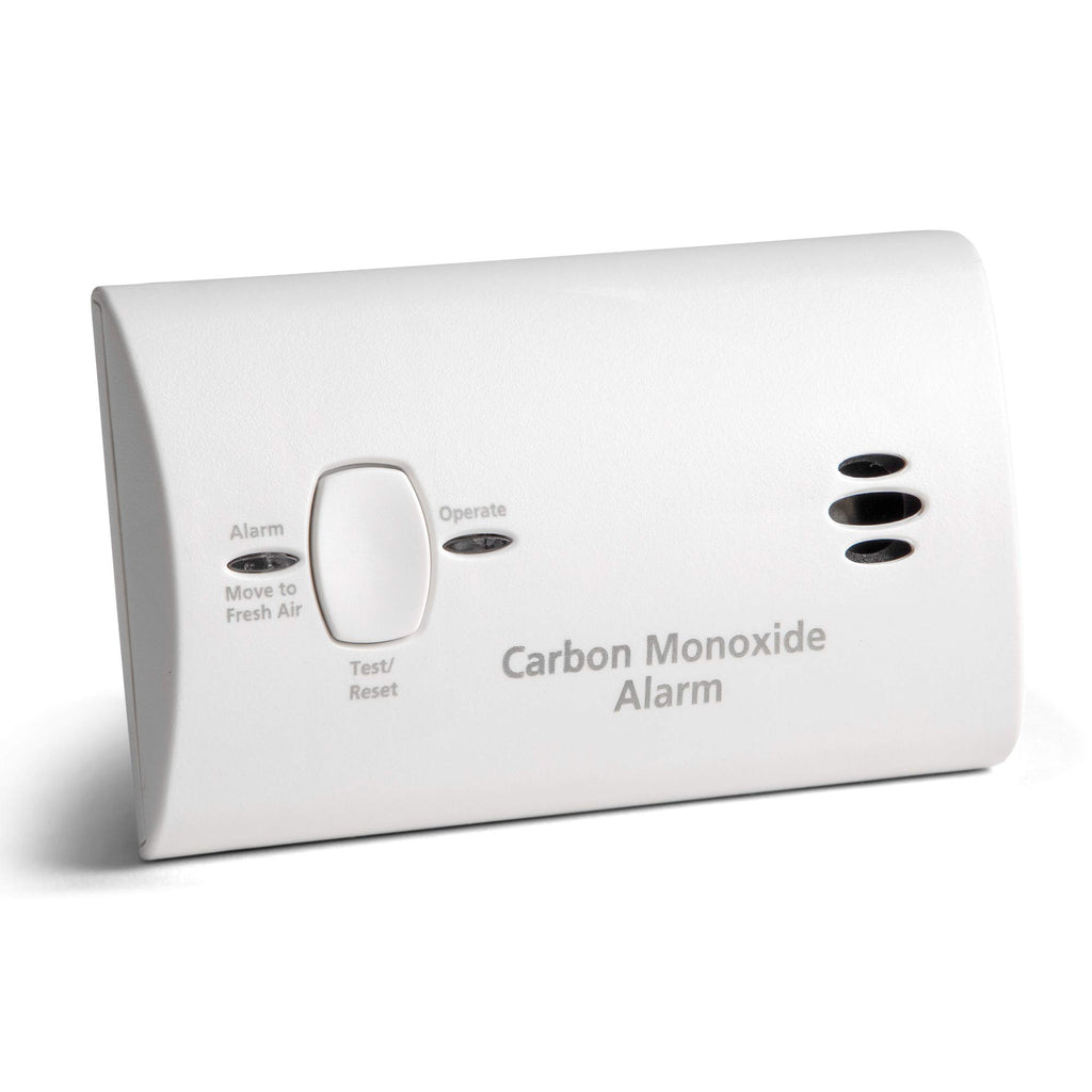 Carbon Monoxide Detector, AA Battery Powered, 85 dB Alarm L8221