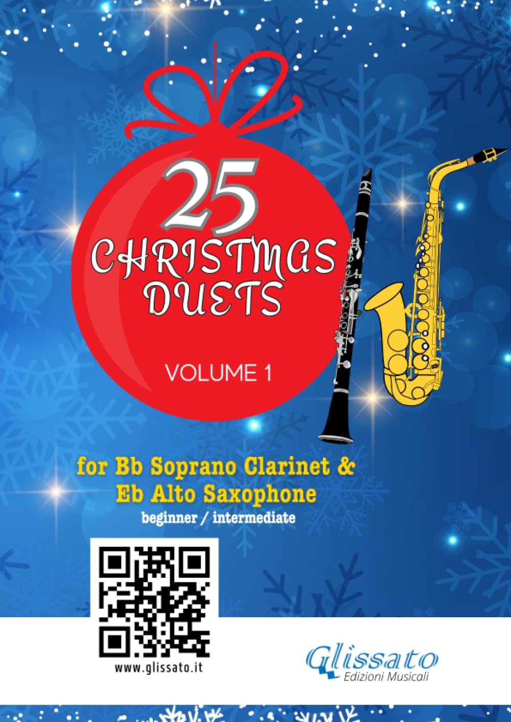 Christmas Duets for Bb Clarinet and Eb Alto Saxophone R2950
