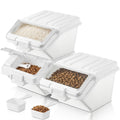 3 Pack Dog Food Storage Container with Scoop U55901