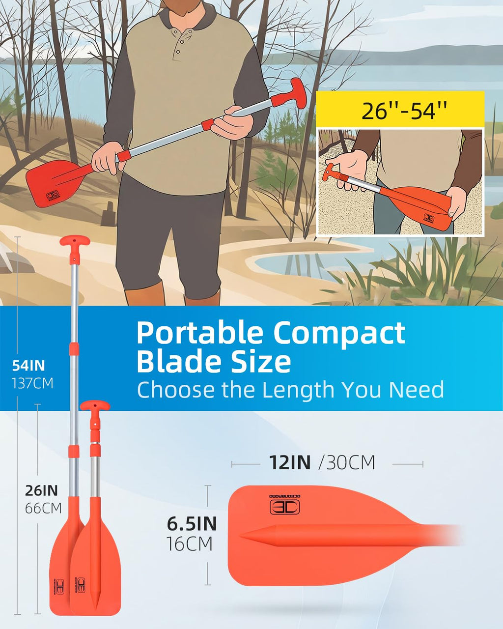 Emergency Paddle 21''-42'' C16206