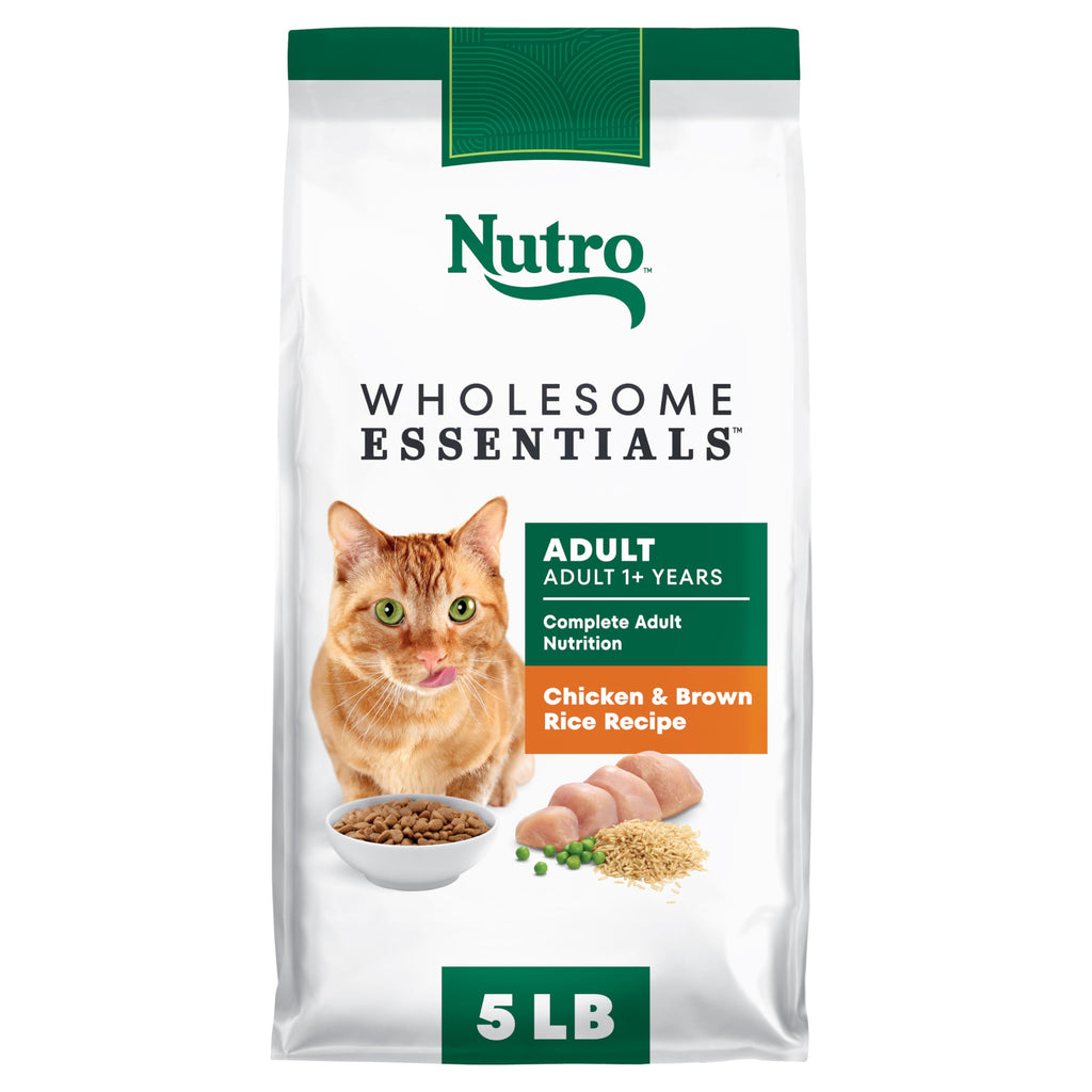 Adult Dry Cat Food Chicken & Brown Rice 5 lb C23263
