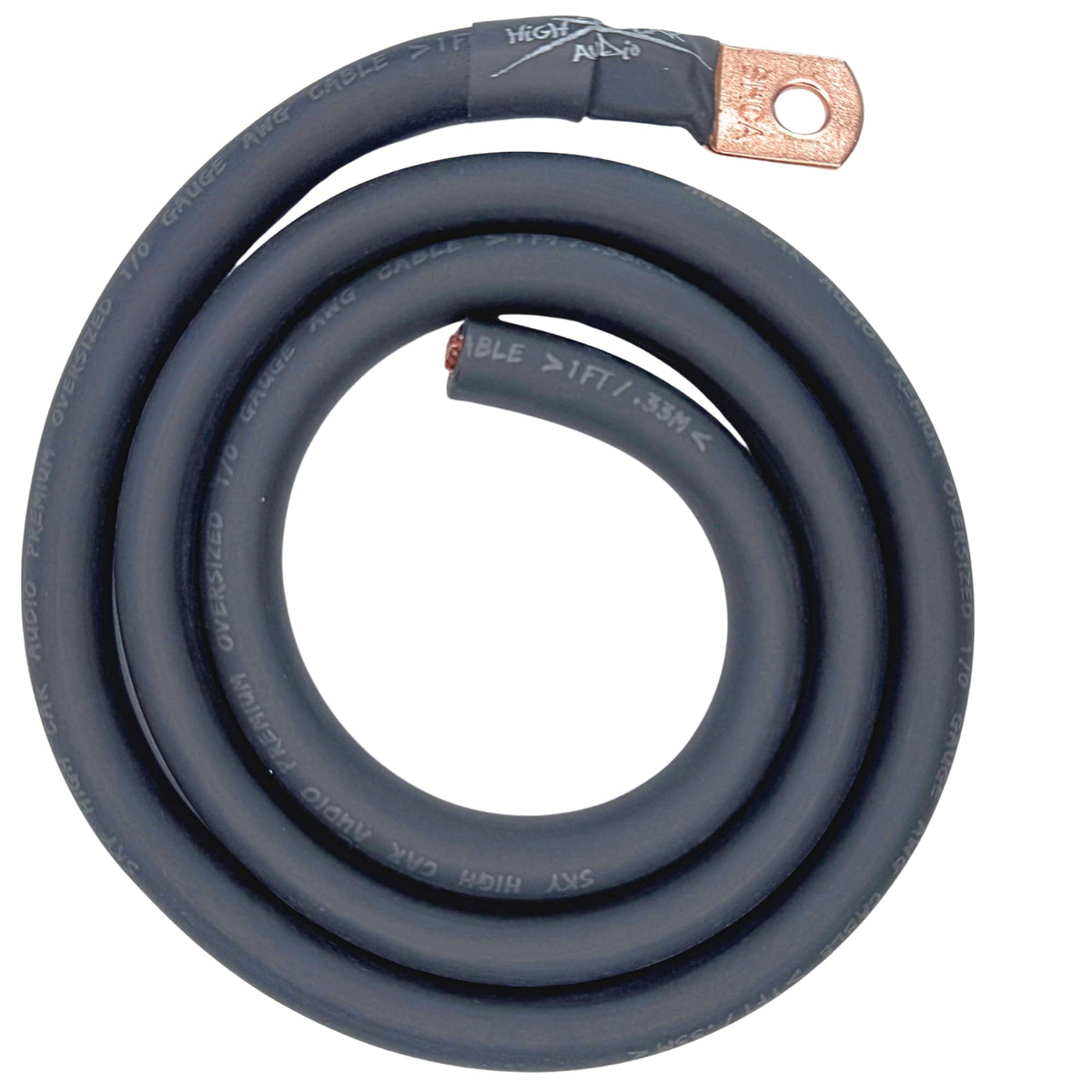 Oversized 1/0 Gauge AWG Electrical Wiring Kit C72773