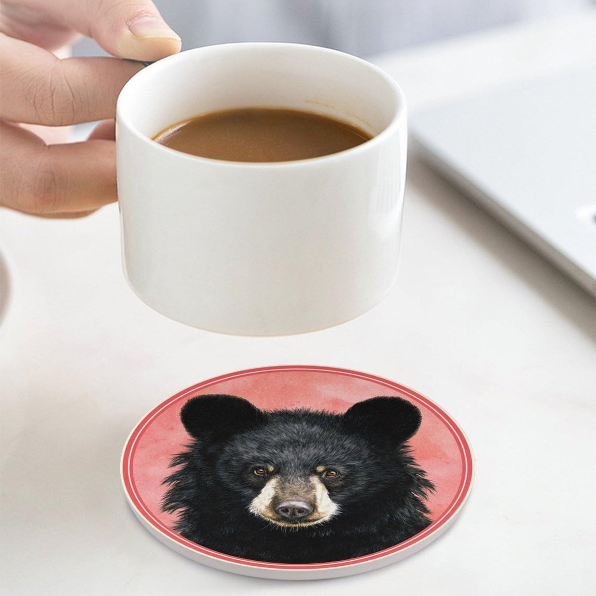 Black Bear Coasters Set of 4 C76393