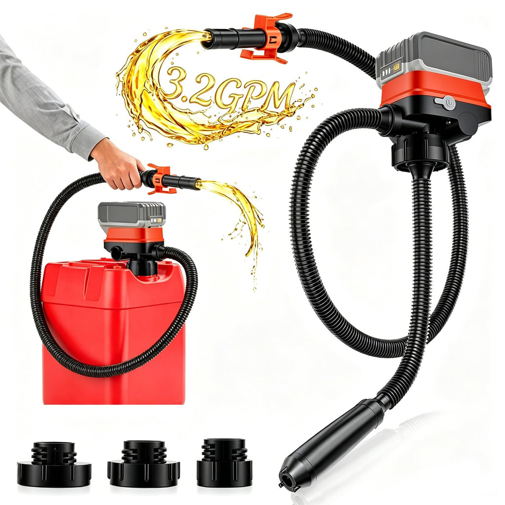 Cordless Fuel Transfer Pump 3.2 GPM with Auto-Stop R324965
