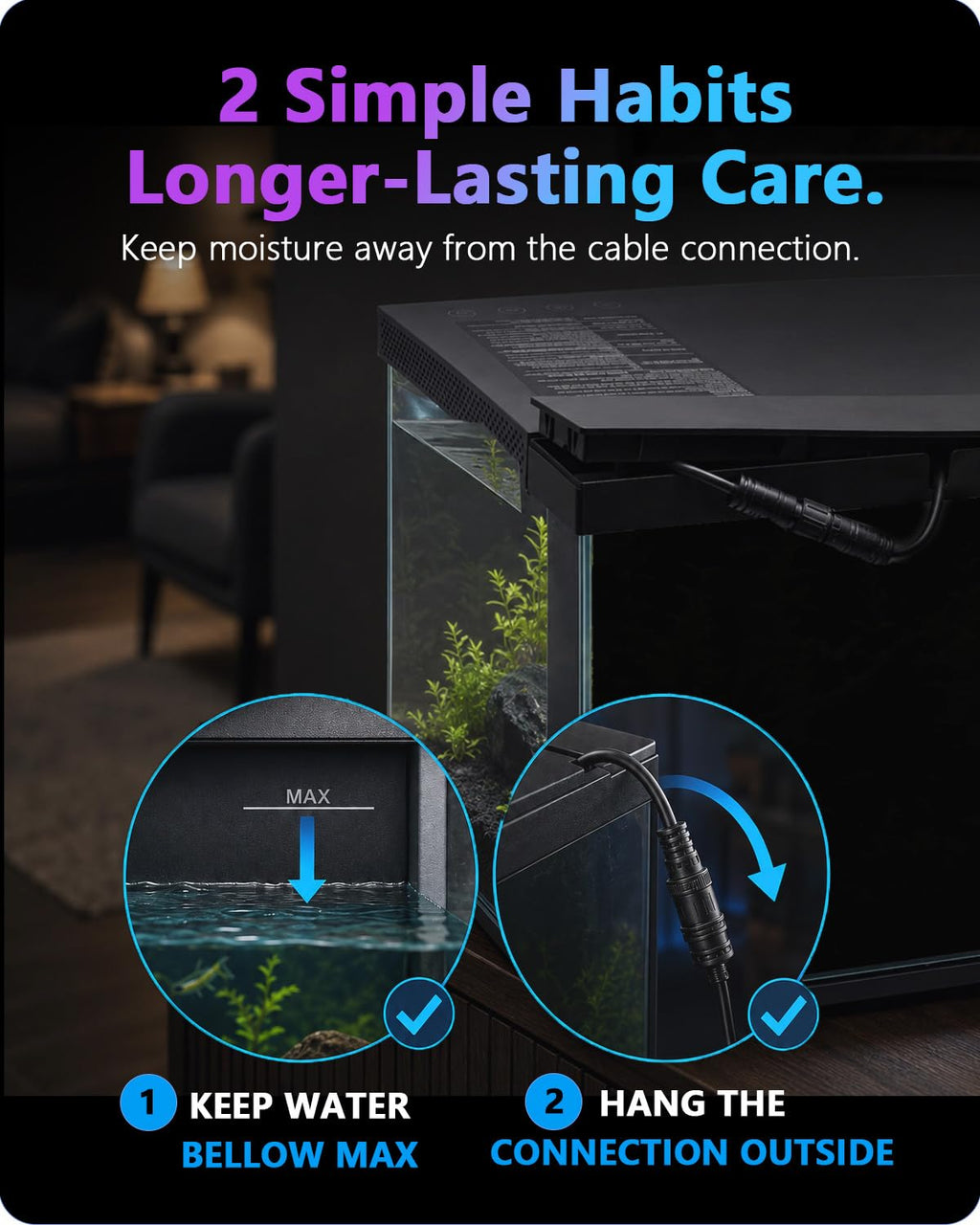 5 Gallon Smart Glass Aquarium Starter Kit A643113