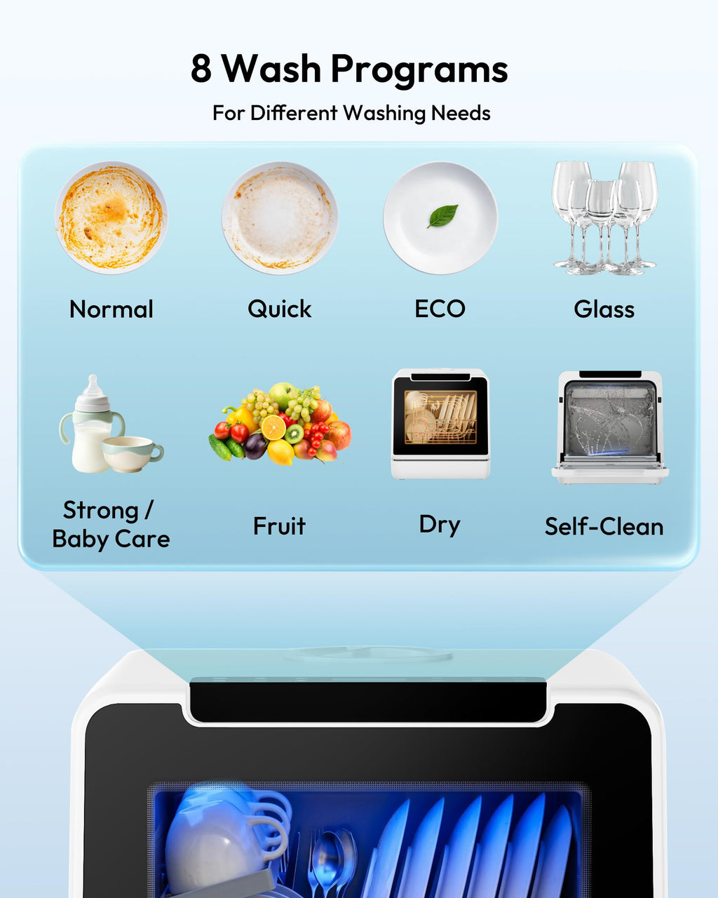 Countertop Dishwasher Portable with 5L Tank C895132